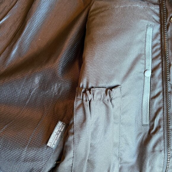 NWT First Classics Black Leather Vest B - Picture 10 of 10